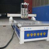 Pneumatic Tool Change Double Head CNC Wood Router for Sale QL-1325 thumbnail-5