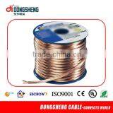 High Quality Transparent Frosted Ultra Flexible Speaker Wire thumbnail-3
