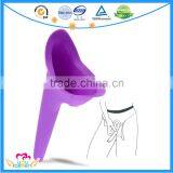 Portable Travel Female Urine Funnel Easy Lady Urinals Soft Silicone Standing Urinals Women Urine Funnel