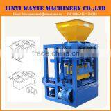 QT4-24 Simple Hollow Paving Brick Machine