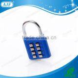 AJF High Quality and Security Chrome Plated Outdoor Push Button Box Lock thumbnail-3