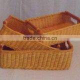 Woven Full Rattan Bread Basket thumbnail-5