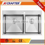 Cheap Multiple Thickness Double Bowl Small Corner Kitchen Sink thumbnail-1