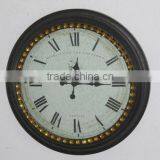 100728EA-Acrylic Diamond Metal Wall Clock