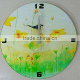 Glass Wall Clock, Decorative Clock thumbnail-1