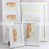 Custom Wood White Photo Frames