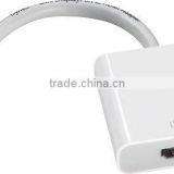 6 ft Mini DisplayPort/Thunderbolt to HDMI Cable 30AWG Gold Plated, White