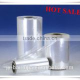 hot shrink center folded film with perforation for packing