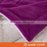 Super Soft Khaki Microfiber DTY 288F Polar Fleece Blanket thumbnail-1