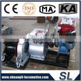High Quality Stringing Equipment Diesel Engine Winch For The Wild Mountain Construction thumbnail-6