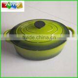 Color Cast Iron Cooking Pot thumbnail-1