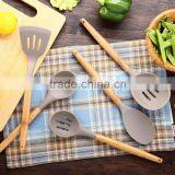 New Product Wood Handle Silicone Kitchenware thumbnail-1