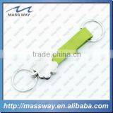 High Grade Car Brand Custom Metal Real Genunine Leather Key Chain thumbnail-3