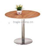 Round shape outdoor coffee table, small design table