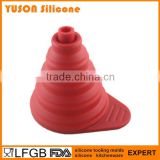 Food grade silicone canning jar funnel
