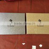 9oz Leather Wrapping Hip Flask and Antique Copper Zinc Alloy Logo and 4 Cups Are Arranged in the Package Box. thumbnail-1