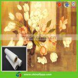 FLY China Supplier Silk Fabric for Indoor Use, Decoration Fabric, Digital Printing Canvas, Made in China thumbnail-3