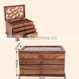 Reclaimed Classice Antique Wood Jewellery Box thumbnail-5