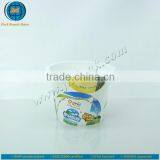 Best quality 140g plastic yogurt cup with FSSC 22000 certified by GMP standard plant- OEM/ODM acceptable