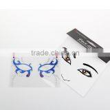 Customize Easy Peel off Full Face Game Tatoo Face Mask Tattoos thumbnail-5