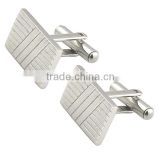 latest engrave lines mens suit fashion 316l stainless steel design your own cufflinks