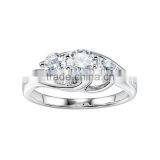Pure Silver Wedding Womens Rings thumbnail-1