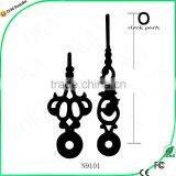 1 Pair of Thick Solid Brass Pointer for Antique Vintage Clocks thumbnail-1