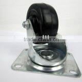 European Style Black Rubber Caster thumbnail-1