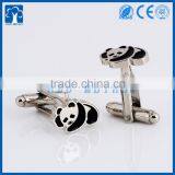 Custom Metal Panda Cufflink thumbnail-2