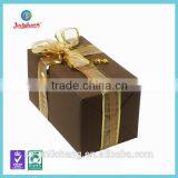 Handmade Flat Folding Empty Small Black Cardboard Gift Box