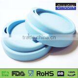 100% Food Grade Eco-friendly FDA Standad Silicone Lid thumbnail-2