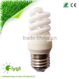 CE certified 10000hours 7W full spiral energy saver light bulb