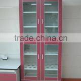 Best Seller Steel Laboratory Cupboard Storage Cabinet Glassware Cabinet thumbnail-4