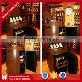 Unique Style Wooden Wine Barrel Furniture Wine Bottle Holder Wall thumbnail-1