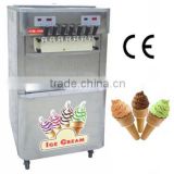With air cooling 4+3 mixed flavors 2014 new machine for frozen yogurt (ICM-T400)