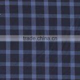 Custom Yarn Dyed Woven Polyester Mesh Twill Fabric for Shirts Dress Cloth thumbnail-2
