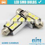 6SMD 3SMD 8SMD LED Reading Car Adapter Light White Festoon Lamp Bulb thumbnail-5