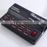 10 Hubs USB Smart Power Adaptor