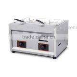 Commercial Use Stainless Steel LPG Gas Deep Fryer for Churros French Fries Chicken Twister Spiral Tornado Potato