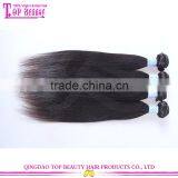 High Quality Virgin Brazilian Straight Hair Weave Bundles Wavy Hair thumbnail-1