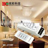 DC12V-24V 6A*3Channel Single Color Led Dimmer RF Remote Touch Control DIY thumbnail-3