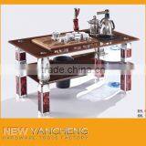 Modern Home Furiniture Living Room Fashion Glass Coffee Table thumbnail-1