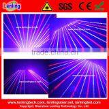 4 Watt 16 Head RB Stage Light Laser Curtain/laser Rain