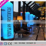 Fantastic blue outdoor christmas merry goround happy Christmas LET post decoration