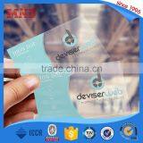 MDP417 Custom Transparent Plastic Business Card thumbnail-4