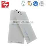 Marketable products printed logo hang tags with rope