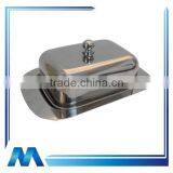 Rectangular Stainless Steel Butter Dish thumbnail-2