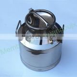 WJ-C 20Liter Stainless Steel 304 Material Heat Preservation Milk Insulation Drum with Sealing Cover
