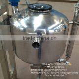 Stainless Steel Milk Receiving Kettle For Milking Parlor