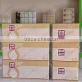 OEM Box Facial Tissue100% Virgin Wheat Straw Pulp Soft OEM Box Facial Tissue